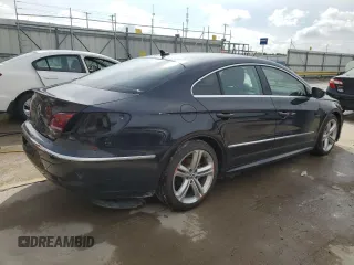 2014 Volkswagen CC R-Line with VIN WVWBN7AN3EE506347, listed as a Copart auction lot 72632954 with 114,512 mi miles and Salvage Title. Bid and sale history available at carsss.com. Image 3.