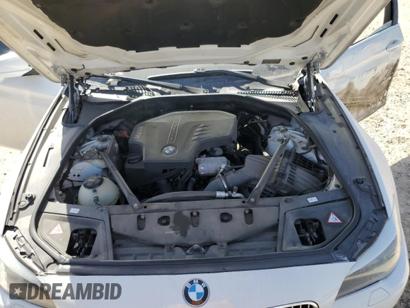 2013 BMW 5 Series 528i with VIN WBAXG5C51DD231242, listed as a Copart auction lot 48218565 with 107,166 mi miles and Salvage Title. Bid and sale history available at carsss.com. Image 11.
