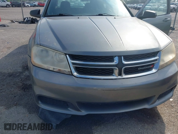2013 Dodge Avenger SE with VIN 1C3CDZAB2DN637426, listed as a IAAI auction lot 42116863 with 95,597 mi miles. Bid and sale history available at carsss.com. Image 6.