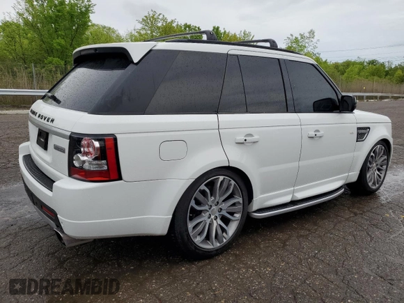 2012 Land Rover Range Rover Sport SC Autobiography with VIN SALSP2E41CA734990, listed as a Copart auction lot 57057275 with 90,930 mi miles and Clean title. Bid and sale history available at DreamBid. Image 3.