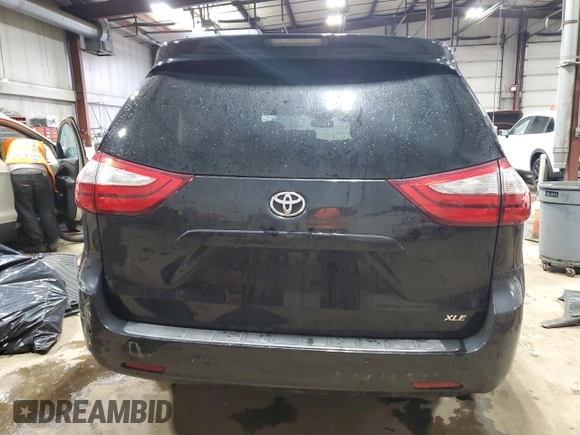 2017 Toyota Sienna XLE Auto Access Seat with VIN 5TDYZ3DC2HS819440, listed as a Copart auction lot 49140795 with Not provided miles and Salvage title. Bid and sale history available at DreamBid. Image 6.