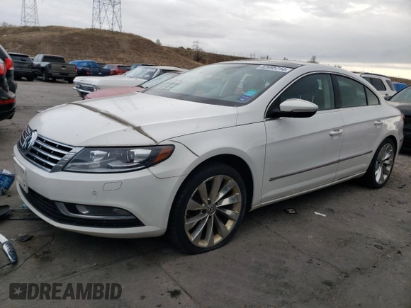 2013 Volkswagen CC VR6 Executive 4Motion with VIN WVWGU7AN3DE549819, listed as a Copart auction lot 82695714 with 107,460 mi miles and Non Repairable. Bid and sale history available at carsss.com. Image 1.