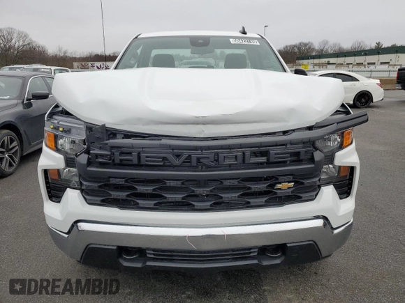 2024 Chevrolet Silverado 1500 Work Truck with VIN 3GCNAAED8RG363871, listed as a Copart auction lot 50422745 with 8,338 mi miles and Clean Title. Bid and sale history available at carsss.com. Image 5.
