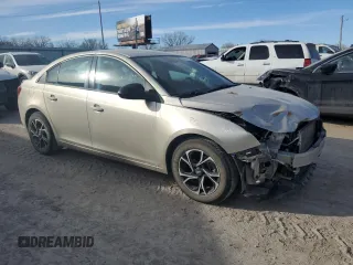 2014 Chevrolet Cruze LS with VIN 1G1PA5SH4E7176455, listed as a Copart auction lot 45659695 with 133,116 mi miles and Salvage Title. Bid and sale history available at DreamBid. Image 4.