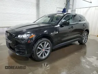2019 Jaguar F-Pace 25t Prestige with VIN SADCK2FX0KA352021, listed as a Copart auction lot 50015475 with 69,786 mi miles and Salvage Title. Bid and sale history available at DreamBid. Image 1.