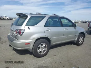 2001 Lexus RX 300 with VIN JTJHF10U410214188, listed as a Copart auction lot 75547664 with 217,418 mi miles and Salvage Title. Bid and sale history available at carsss.com. Image 3.