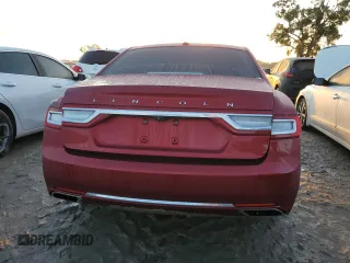 2017 Lincoln Continental Select with VIN 1LN6L9SP3H5607374, listed as a Copart auction lot 73811294 with 123,266 mi miles and Salvage Title. Bid and sale history available at carsss.com. Image 6.
