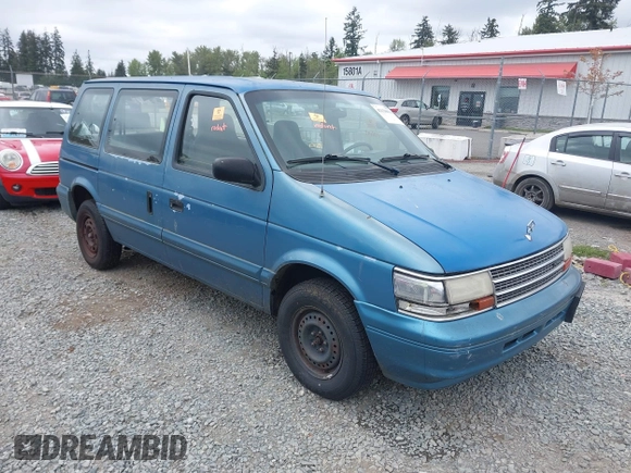 1995 Plymouth Voyager z VIN 2P4GH2536SR395683, wystawiony jako IAAI lot #42130674 z przebiegiem 136 117 mil mil oraz . Historia ofert i sprzedaży dostępna na DreamBid. Obrazek 1.
