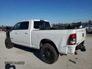 2024 Ram 2500 Big Horn with VIN 3C6UR5DL9RG270238, listed as a Copart auction lot 84895504 with 1,337 mi miles and Salvage title. Bid and sale history available at DreamBid. Image 2.
