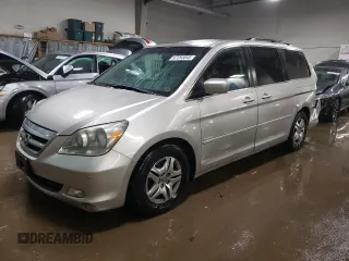 2006 Honda Odyssey TOURING with VIN 5FNRL38886B071080, listed as a Copart auction lot 47093045 with 177,811 mi miles and Salvage Title. Bid and sale history available at carsss.com. Image 1.