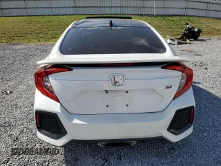2018 Honda Civic Si with VIN 2HGFC1E50JH700689, listed as a Copart auction lot 50030115 with 127,041 mi miles and Salvage Title. Bid and sale history available at DreamBid. Image 6.