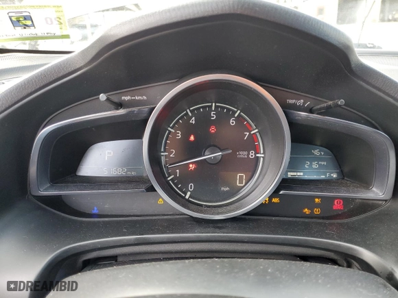 2018 Mazda Mazda3 4-Door Grand Touring with VIN 3MZBN1W31JM214203, listed as a Copart auction lot 50160795 with 51,682 mi miles and Salvage Title. Bid and sale history available at carsss.com. Image 9.