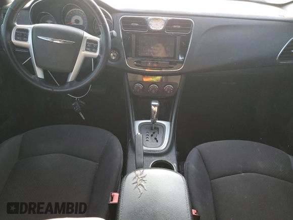 2012 Chrysler 200 Touring with VIN 1C3CCBBB5CN217747, listed as a Copart auction lot 67949054 with 178,002 mi miles and Salvage Title. Bid and sale history available at DreamBid. Image 8.