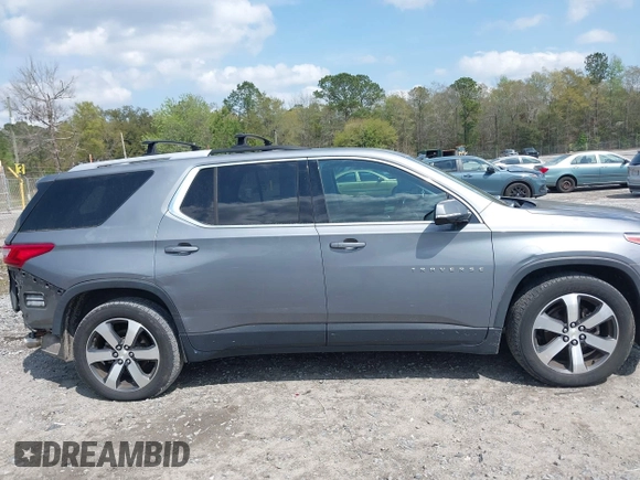 2018 Chevrolet Traverse LT z VIN 1GNERHKW5JJ212911, wystawiony jako IAAI lot #41923593 z przebiegiem 109 023 mil mil oraz . Historia ofert i sprzedaży dostępna na DreamBid. Obrazek 14.