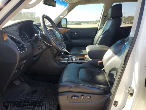 2013 Infiniti QX56 8-passenger with VIN JN8AZ2ND7D9730026, listed as a Copart auction lot 85692114 with 184,795 mi miles and Clean Title. Bid and sale history available at carsss.com. Image 7.