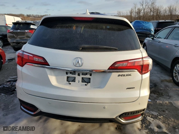 2018 Acura RDX w/Advance Pkg with VIN 5J8TB4H70JL005510, listed as a Copart auction lot 89276705 with 42,265 mi miles and Salvage Title. Bid and sale history available at carsss.com. Image 6.