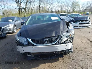 2014 Honda Civic Sedan LX with VIN 2HGFB2F56EH515298, listed as a IAAI auction lot 41966680 with 88,120 mi miles. Bid and sale history available at carsss.com. Image 13.