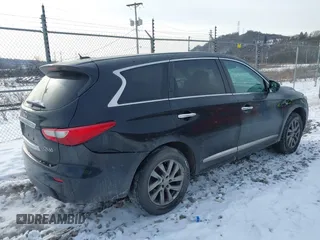 2015 Infiniti QX60 with VIN 5N1AL0MM3FC501539, listed as a IAAI auction lot 41363316 with 172,242 mi miles. Bid and sale history available at carsss.com. Image 4.