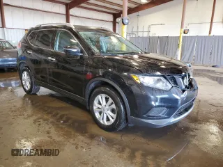2015 Nissan Rogue SV with VIN KNMAT2MV0FP539344, listed as a Copart auction lot 54203685 with 173,041 mi miles and Salvage Title. Bid and sale history available at carsss.com. Image 4.