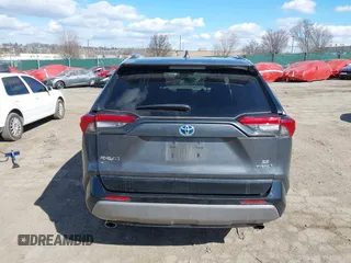 2024 Toyota RAV4 Hybrid SE with VIN 2T3T6RFV0RW051283, listed as a IAAI auction lot 41698931 with 6,465 mi miles and . Bid and sale history available at DreamBid. Image 17.