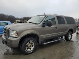 2005 Ford Excursion Limited with VIN 1FMNU43S25EC50635, listed as a Copart auction lot 44566565 with 146,918 mi miles and Clean Title. Bid and sale history available at DreamBid. Image 1.