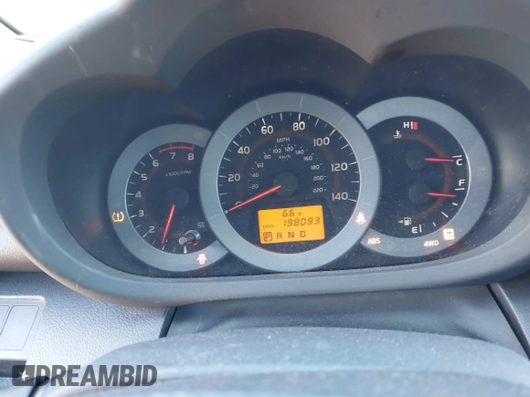 2010 Toyota RAV4 Sport with VIN 2T3RF4DV0AW037193, listed as a IAAI auction lot 41764779 with 198,093 mi miles and . Bid and sale history available at DreamBid. Image 7.