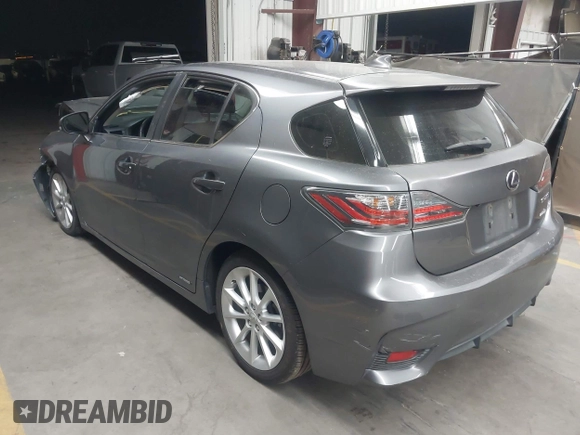 2014 Lexus CT 200h with VIN JTHKD5BHXE2196696, listed as a IAAI auction lot 42205282 with 113,924 mi miles and . Bid and sale history available at DreamBid. Image 3.