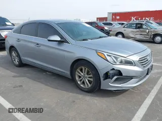 2017 Hyundai Sonata 2.4L with VIN 5NPE24AFXHH504161, listed as a IAAI auction lot 41705970 with 97,734 mi miles and . Bid and sale history available at carsss.com. Image 1.