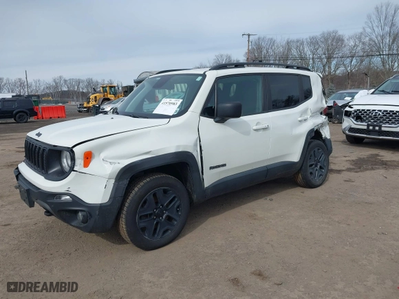 2019 Jeep Renegade Sport with VIN ZACNJBABXKPK92281, listed as a IAAI auction lot 41570983 with 88,174 mi miles. Bid and sale history available at carsss.com. Image 18.