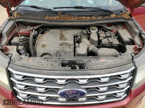 2016 Ford Explorer Limited with VIN 1FM5K7F87GGB41683, listed as a Copart auction lot 52036405 with 95,414 mi miles and Clean Title. Bid and sale history available at DreamBid. Image 12.