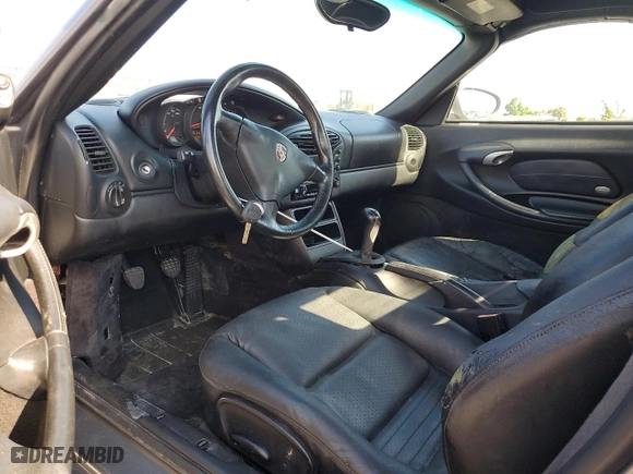 2002 Porsche Boxster with VIN WP0CA29862U624203, listed as a Copart auction lot 52959395 with 91,296 mi miles and Salvage Title. Bid and sale history available at carsss.com. Image 8.