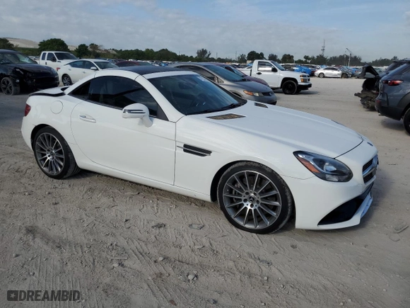 2020 Mercedes-Benz SLC with VIN W1KPK3JA8LF170891, listed as a Copart auction lot 47234064 with NaN miles. Bid and sale history available at carsss.com. Image 4.