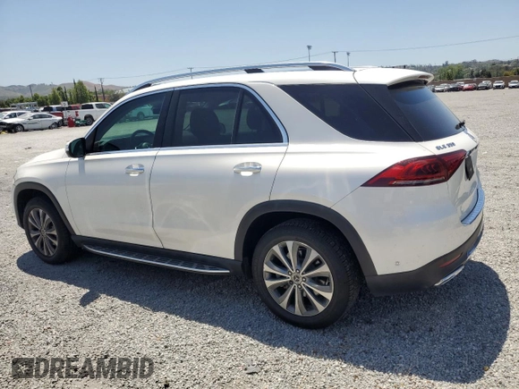2020 Mercedes-Benz GLE 350 with VIN 4JGFB4JE7LA282282, listed as a Copart auction lot 56542535 with 100,079 mi miles and Salvage title. Bid and sale history available at DreamBid. Image 2.