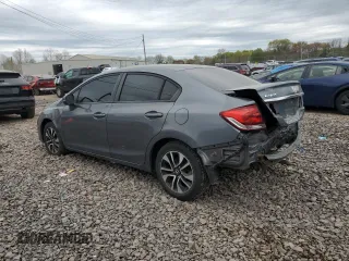2013 Honda Civic EX with VIN 19XFB2F82DE269658, listed as a Copart auction lot 53803815 with 118,140 mi miles and Salvage Title. Bid and sale history available at DreamBid. Image 2.