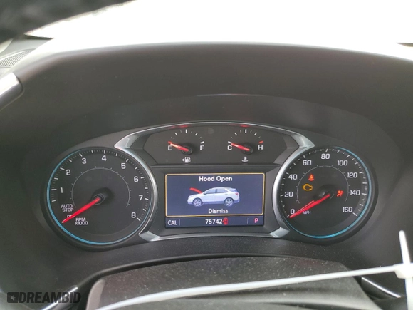 2019 Chevrolet Equinox LT with VIN 3GNAXVEX3KS564134, listed as a Copart auction lot 49100325 with 75,742 mi miles and Salvage Title. Bid and sale history available at carsss.com. Image 9.