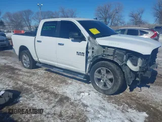 2017 Ram 1500 Big Horn with VIN 3C6RR7LT4HG793281, listed as a IAAI auction lot 41602714 with 94,075 mi miles. Bid and sale history available at carsss.com. Image 1.