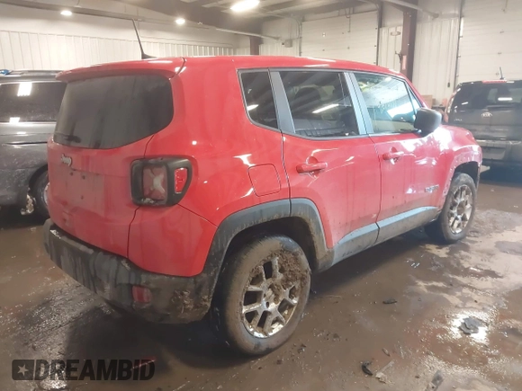 2023 Jeep Renegade Upland with VIN ZACNJDB11PPP16097, listed as a IAAI auction lot 41618191 with 47,939 mi miles and . Bid and sale history available at DreamBid. Image 4.