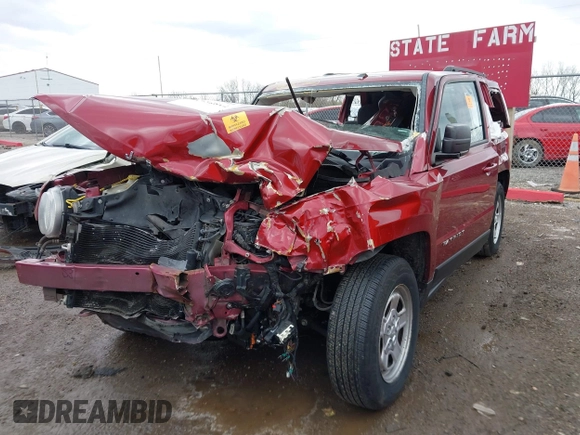 2015 Jeep Patriot Sport with VIN 1C4NJRBB9FD347222, listed as a IAAI auction lot 41932812 with 183,500 mi miles and . Bid and sale history available at carsss.com. Image 18.