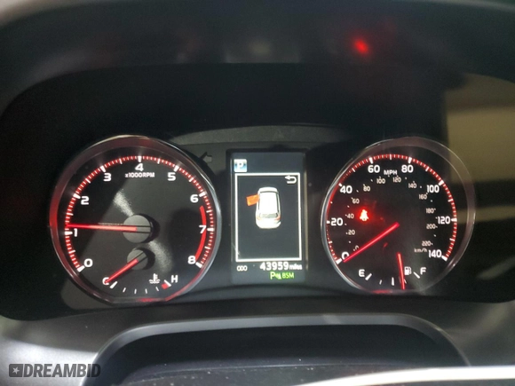 2016 Toyota RAV4 SE with VIN JTMJFREV4GJ076286, listed as a Copart auction lot 50257595 with 43,959 mi miles and Salvage Title. Bid and sale history available at carsss.com. Image 9.