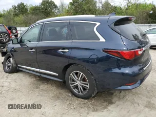 2018 Infiniti QX60 with VIN 5N1DL0MM2JC514305, listed as a Copart auction lot 52898375 with 87,131 mi miles and Salvage Title. Bid and sale history available at DreamBid. Image 2.