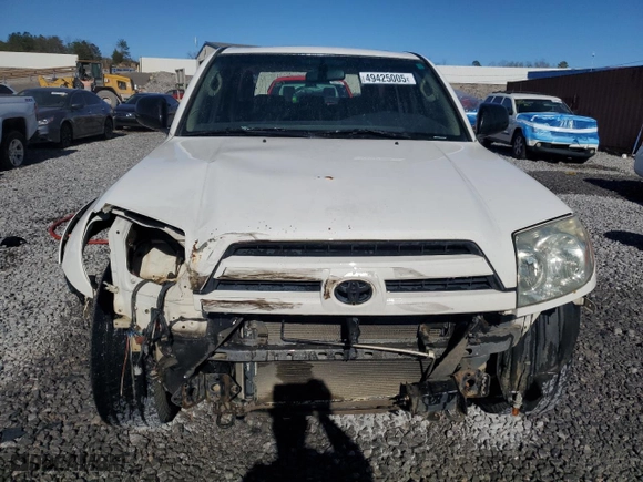 2004 Toyota 4Runner SR5 with VIN JTEZU14R140020415, listed as a Copart auction lot 49425005 with 236,027 mi miles and Salvage Title. Bid and sale history available at carsss.com. Image 5.