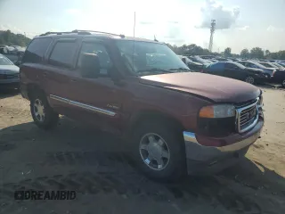 2005 GMC Yukon SLT with VIN 1GKEK13T25J192913, listed as a Copart auction lot 70581304 with 207,531 mi miles and Salvage Title. Bid and sale history available at carsss.com. Image 4.