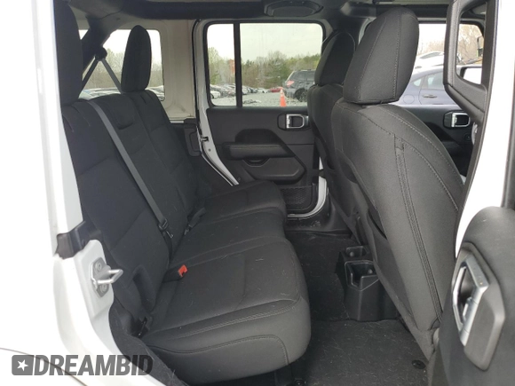 2019 Jeep Wrangler Unlimited Sahara with VIN 1C4HJXEG5KW602598, listed as a Copart auction lot 51666055 with 75,782 mi miles and Salvage Title. Bid and sale history available at carsss.com. Image 10.