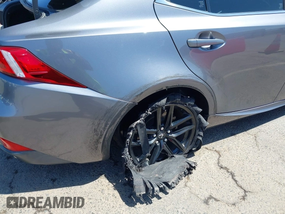 2014 Lexus IS 250 with VIN JTHBF1D21E5037009, listed as a IAAI auction lot 42555142 with 121,026 mi miles and . Bid and sale history available at DreamBid. Image 6.