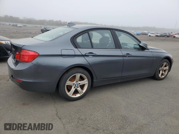 2015 BMW 3 Series 320i xDrive with VIN WBA3C3C57FP664516, listed as a Copart auction lot 50947495 with 46,686 mi miles and Salvage Title. Bid and sale history available at carsss.com. Image 3.