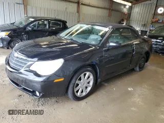 2008 Chrysler Sebring Touring with VIN 1C3LC55R58N677556, listed as a Copart auction lot 61209295 with 110,191 mi miles and Salvage title. Bid and sale history available at DreamBid. Image 1.