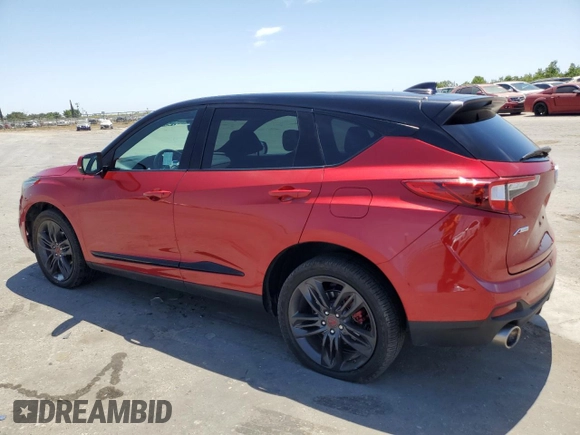 2019 Acura RDX w/A-Spec Pkg with VIN 5J8TC1H6XKL003994, listed as a Copart auction lot 59042135 with 122,227 mi miles and Salvage title. Bid and sale history available at DreamBid. Image 2.