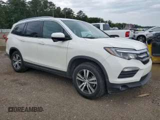 2018 Honda Pilot EX-L with VIN 5FNYF5H52JB023815, listed as a Copart auction lot 57692995 with 65,065 mi miles and Salvage title. Bid and sale history available at DreamBid. Image 4.