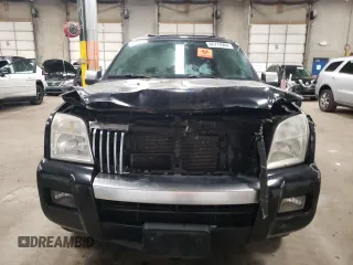 2007 Mercury Mountaineer Premier with VIN 4M2EU48807UJ02018, listed as a Copart auction lot 86714904 with 0 mi miles and Salvage Title. Bid and sale history available at carsss.com. Image 5.