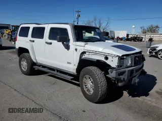 2006 Hummer H3 with VIN 5GTDN136768268748, listed as a Copart auction lot 81366954 with 195,547 mi miles and Salvage Title. Bid and sale history available at carsss.com. Image 4.